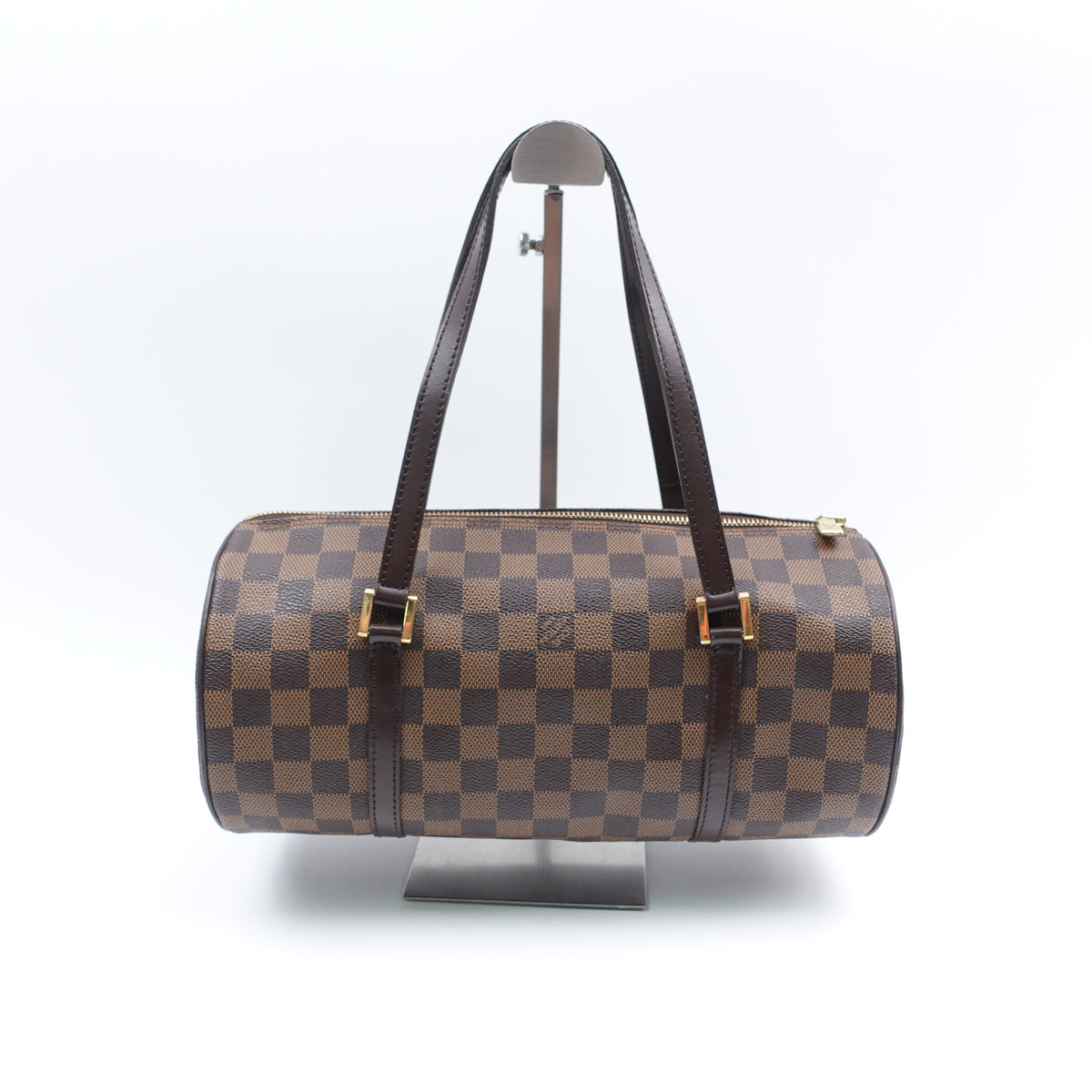Pre-Owned Louis Vuitton Papillon Brown Damier Ebene Canvas Tote Bag T10399019