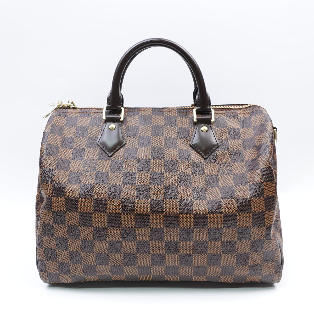 Louis Vuitton Speedy 30 Damier Ebene Coated Canvas Shoulder Bag T10369849