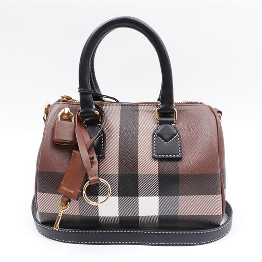 Burberry Bowling Brown Crossbody Bag-TS