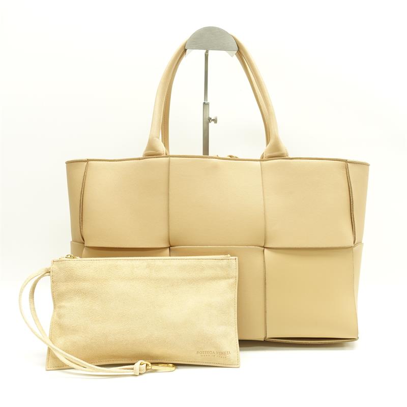 Bottega Veneta Arco Beige Tote-TS