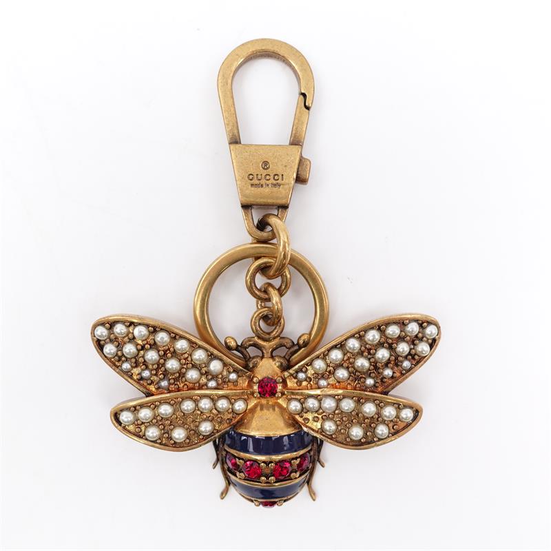 Pre-owned Gucci Bee Gold Charm