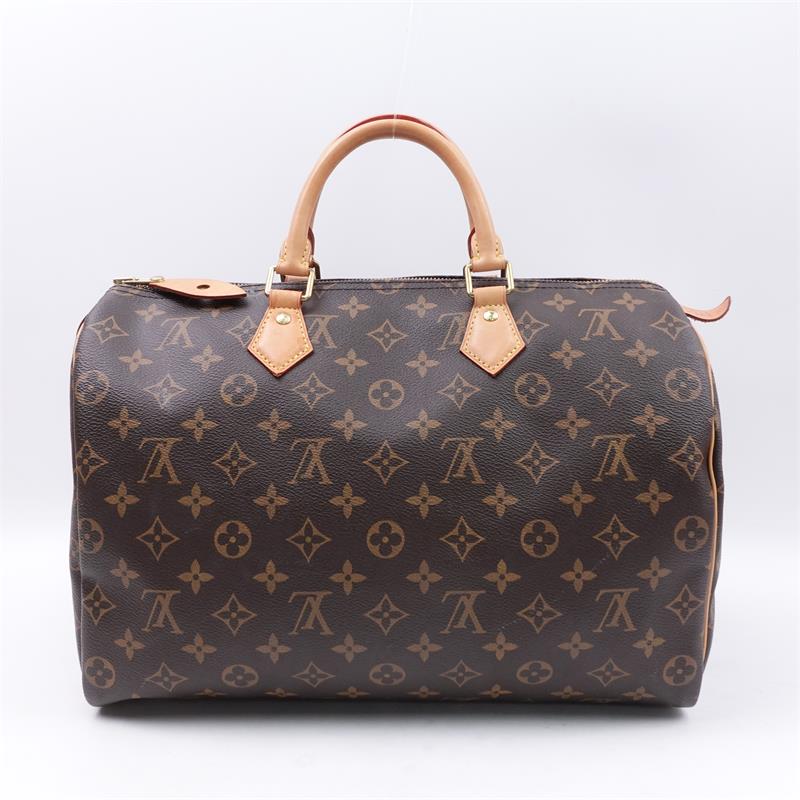 Pre-owned Louis Vuitton Speedy Monogram Coated Canvas Handle Bag