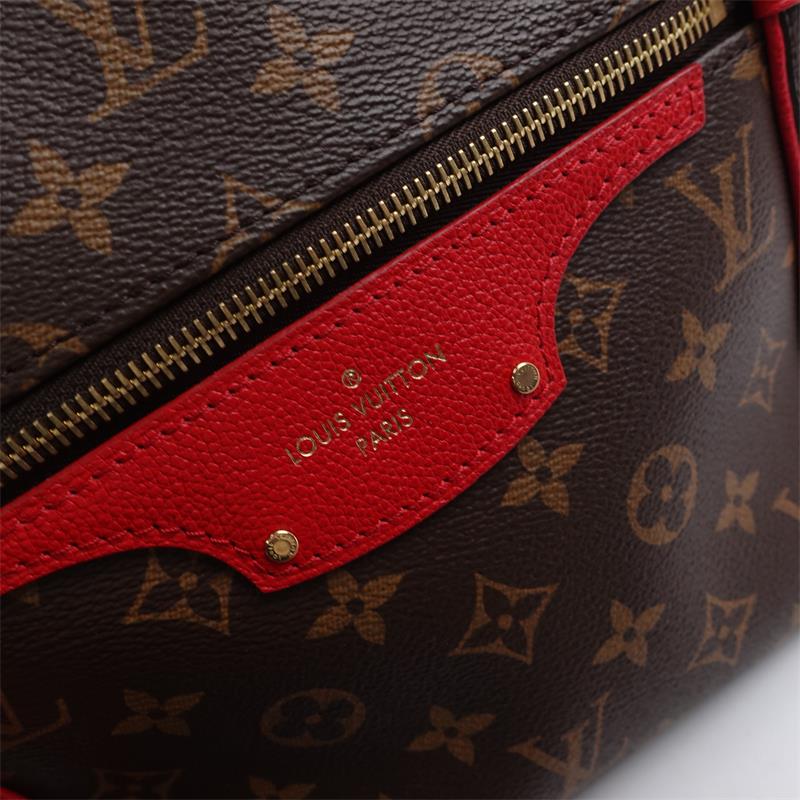 Pre-owned Louis Vuitton Tournelle  PM Monogram Coated Canvas Satchel