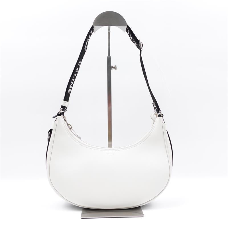 Pre-owned Fendi White Calfskin Shoulder Bag