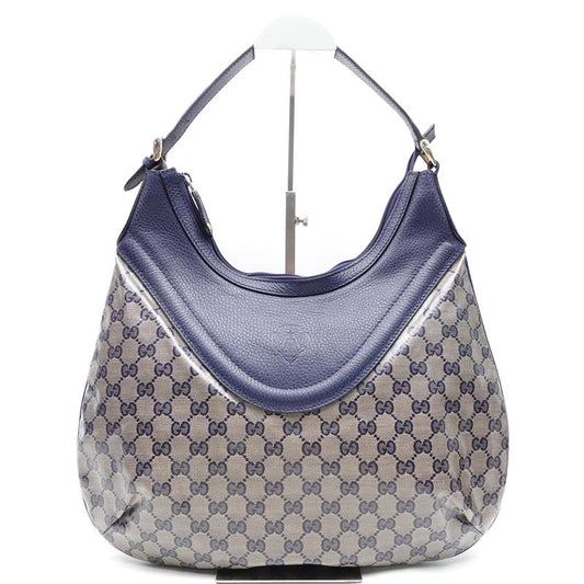 【DEAL】Pre-owned Gucci GG Coated Canvas Hobo Bag - HZ