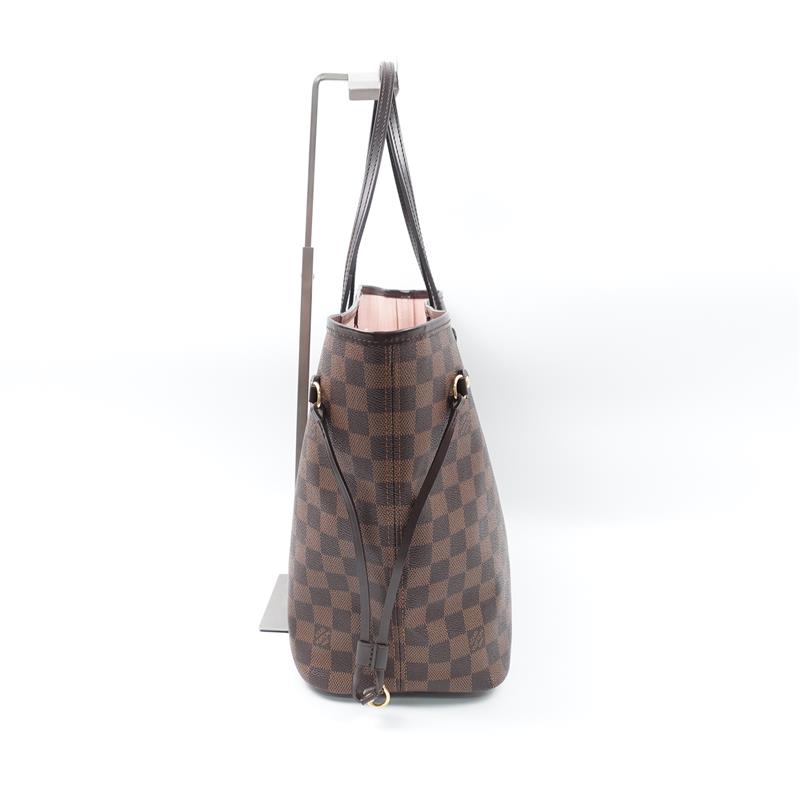 Pre-owned Louis Vuitton Neverfull Damier Eben Coated Canvas Tote