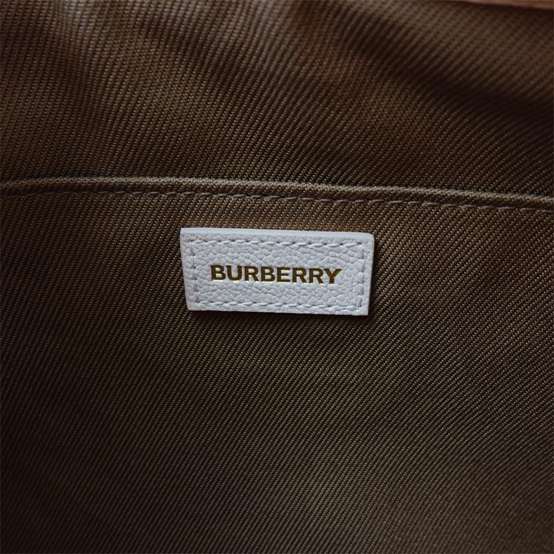 Pre-owned Burberry Brown Canvas Shoulder Bag