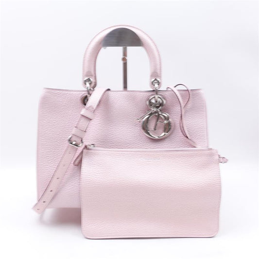 Pre-owned Dior Pink Vip Calfskin Tote Bag