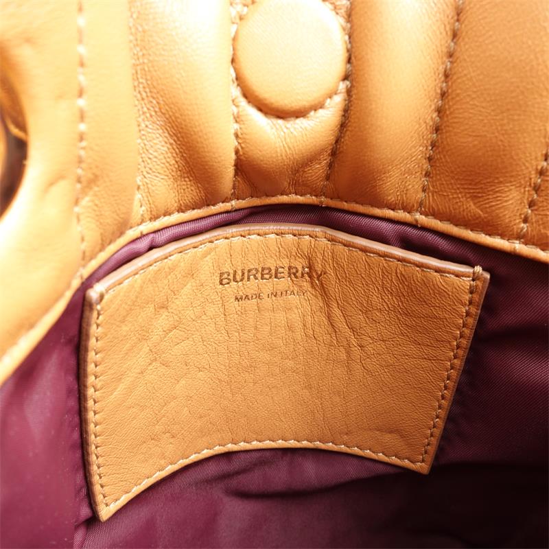 Pre-owned Burberry Orange Calfskin Shoulder Bag-HZ