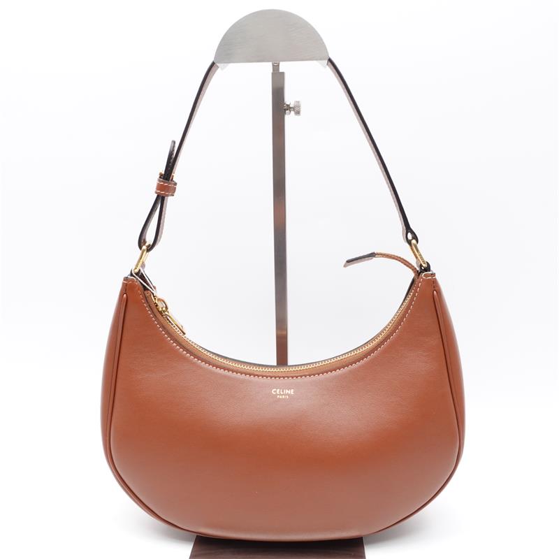 【DEAL】Celine Ava Brown Calfskin Hobo Bag