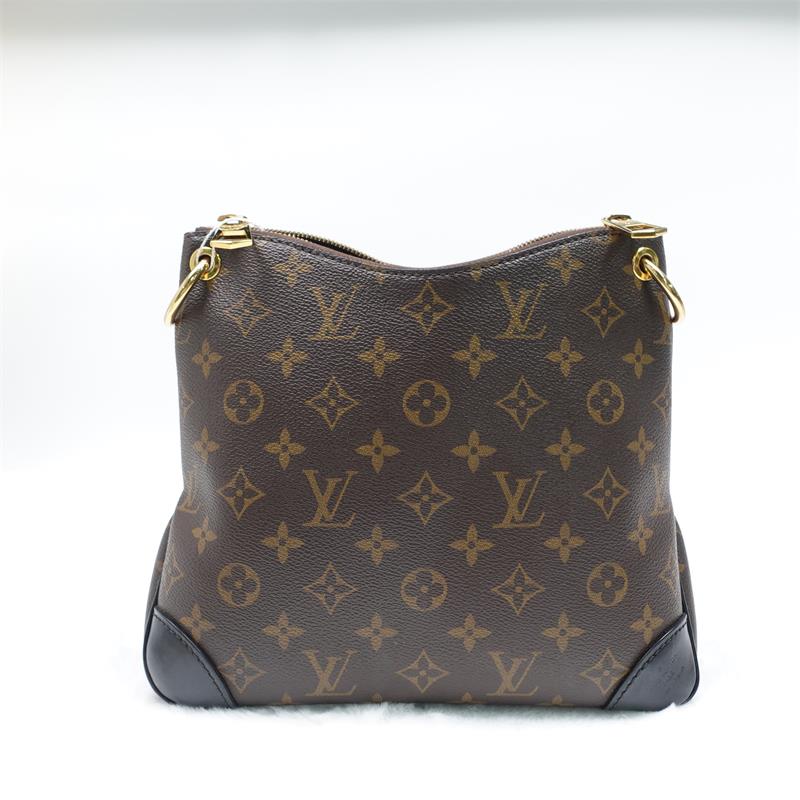 Pre-owned Louis Vuitton Odeon Monogram Coated Canvas Shoulder Bag