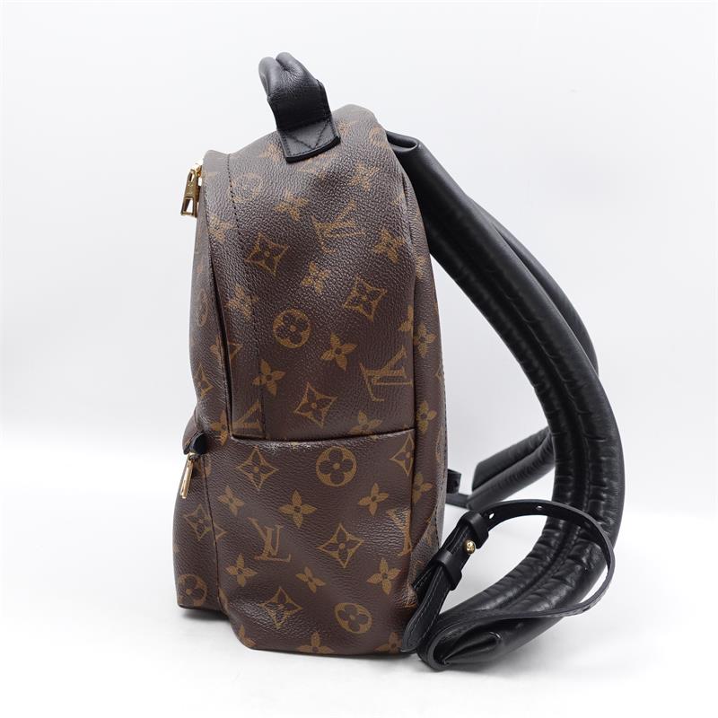 【Deal】Pre-owned Louis Vuitton Canvas Backpacks Palm Springs PM Monogram Brown Coated Backpack-HZTT