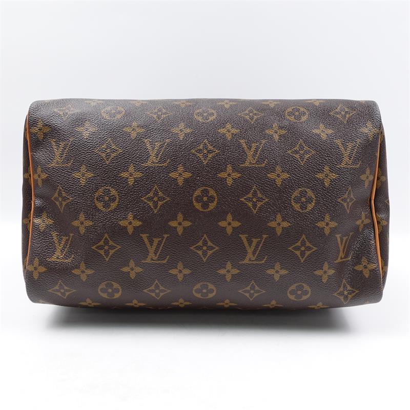 Pre-owned Louis Vuitton Speedy 30 Monogram Coated Canvas Handle Bag