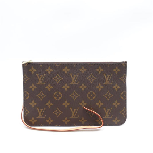 Pre-owned Louis Vuitton Monogram Canvas Neverfull Pouch