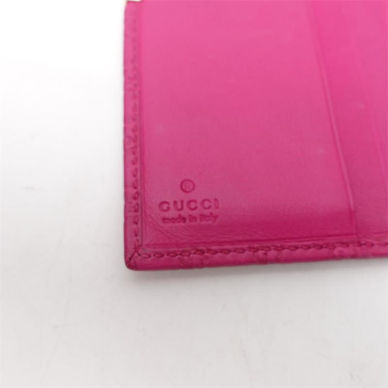 【DEAL】Gucci Pocket Organizer Wallet -Fuchsia MicroGuccissima-TS