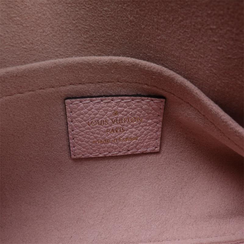 Pre-owned Louis Vuitton Pink Papillon Trunk Calfskin Shoulder Bag