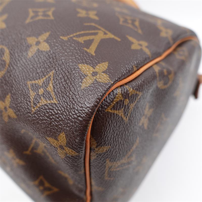 Pre-owned Louis Vuitton Speedy 30 Monogram Coated Canvas Handle Bag