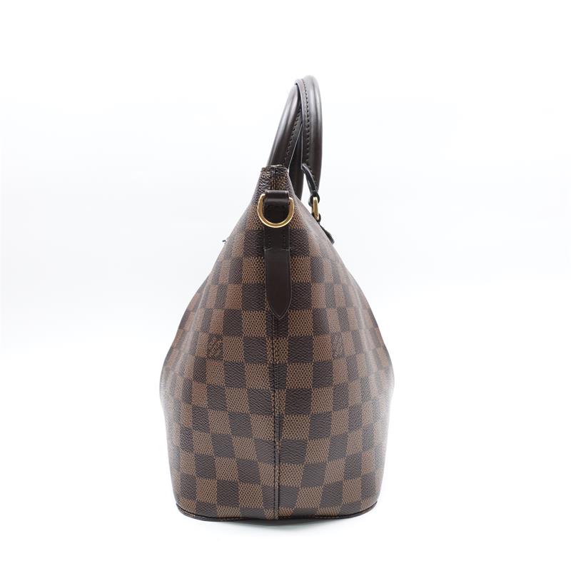 Pre-owned Louis Vuitton Siena Damier Eben Coated Canvas Shoulder Bag