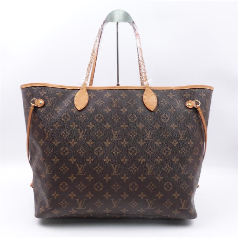 Pre-owned Louis Vuitton Neverfull Monogram Coated Canvas Tote Bag