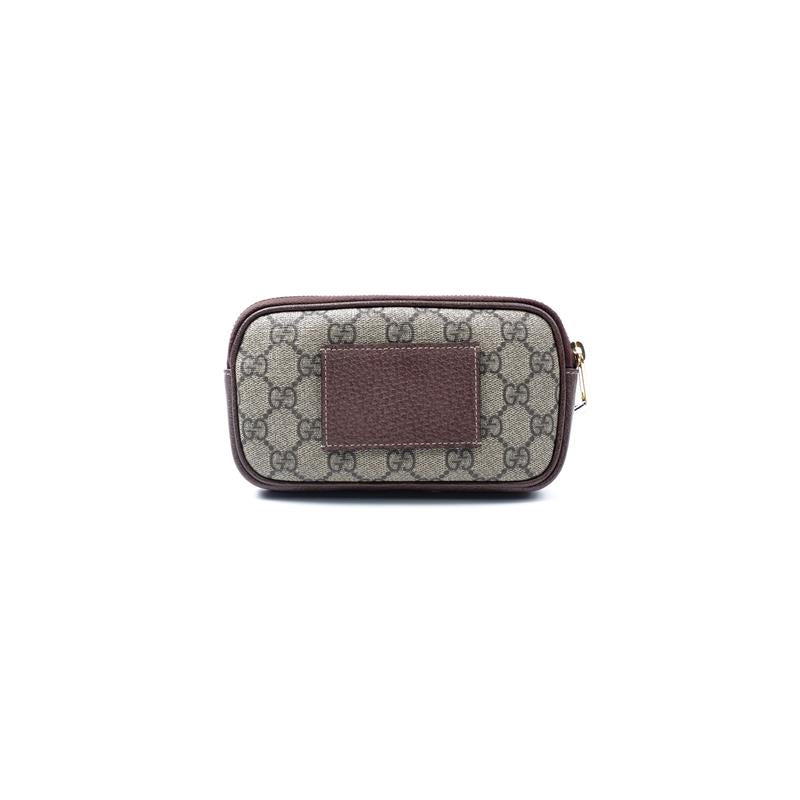 Pre-owned Gucci Ophidia Beige Coated Canvas Belt Bag