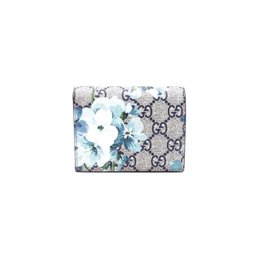 【DEAL】Gucci Bloom GG Coated Canvas Short Wallet