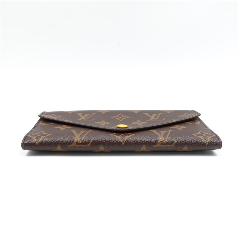 Pre-owned Louis Vuitton Josphine Coated Canvas Wallet-TS