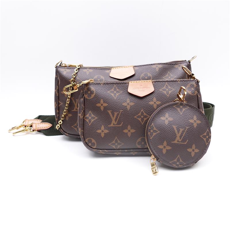 Pre-owned Louis Vuitton 5 In 1 Monogram Coated Canvas Shoulder Bag-TS