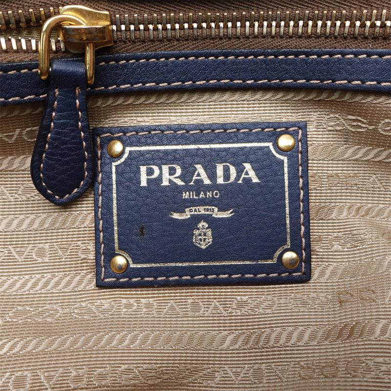 【DEAL】Pre-owned Prada Brown Canvas Tote