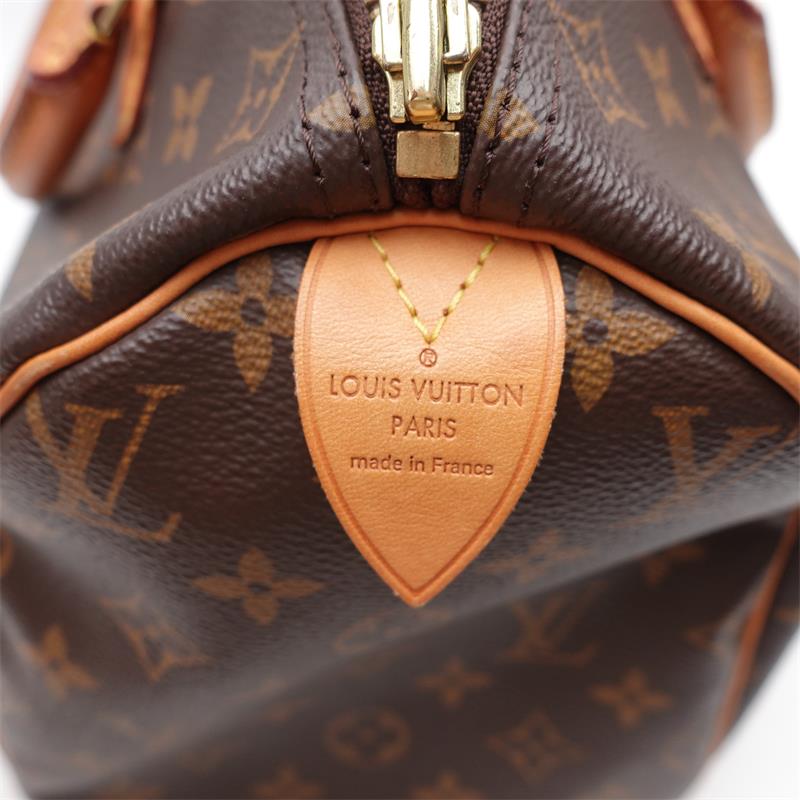 Pre-owned Louis Vuitton Speedy 30 Monogram Handbag-TS