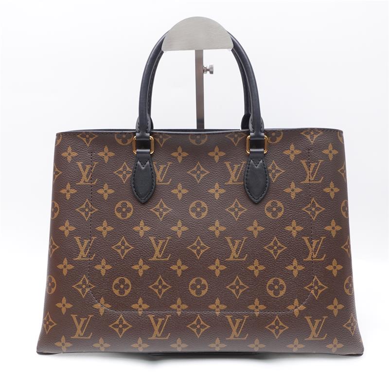 Pre-owned Louis Vuitton Flower Monogram Coated Canvas Tote