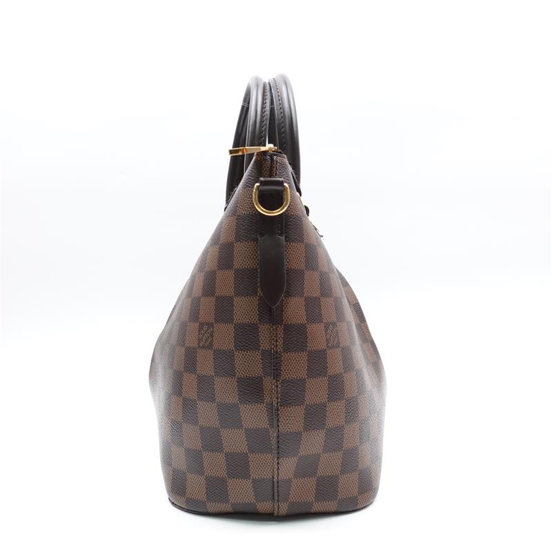 Pre-owned Louis Vuitton Siena Damier Eben Coated Canvas Shoulder Bag