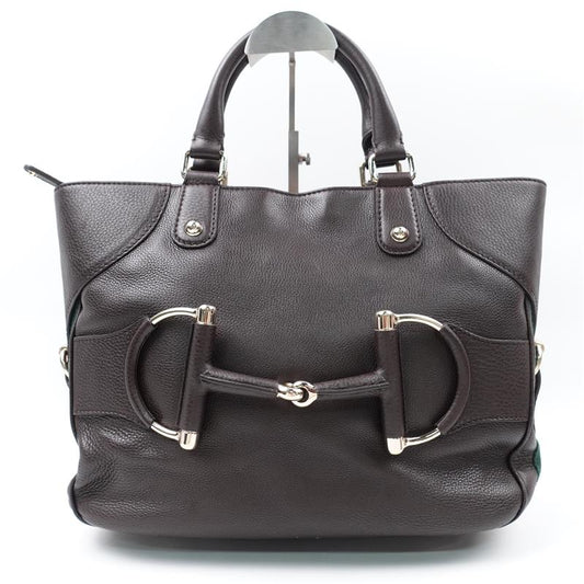 Pre-owned Gucci Brown Ophidia Calfskin Handbag-TS