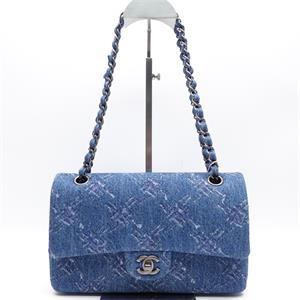Chanel CF Blue Denim Shoulder Bag