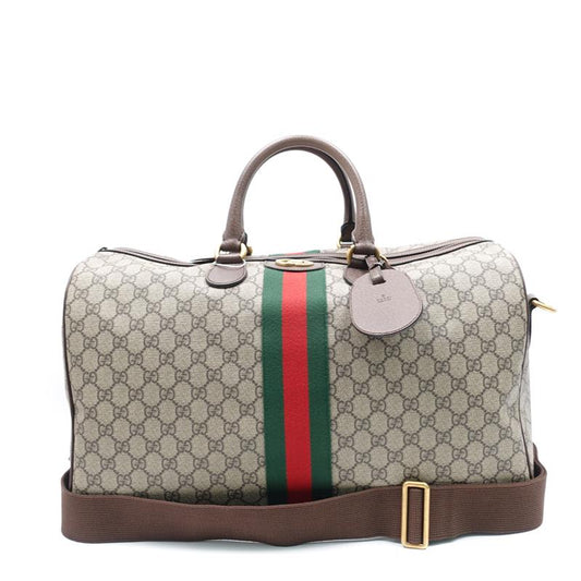 Gucci Ophidia GG Coated Canvas Travel Bag