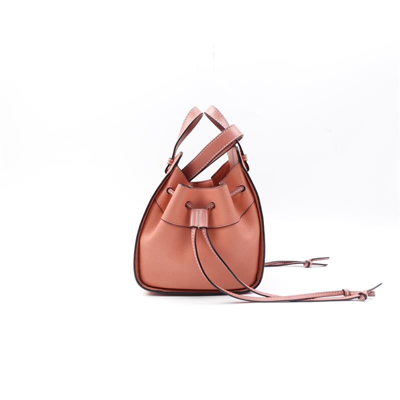 Pre-owned Loewe Pink Calfskin Hammock Bag-HZ