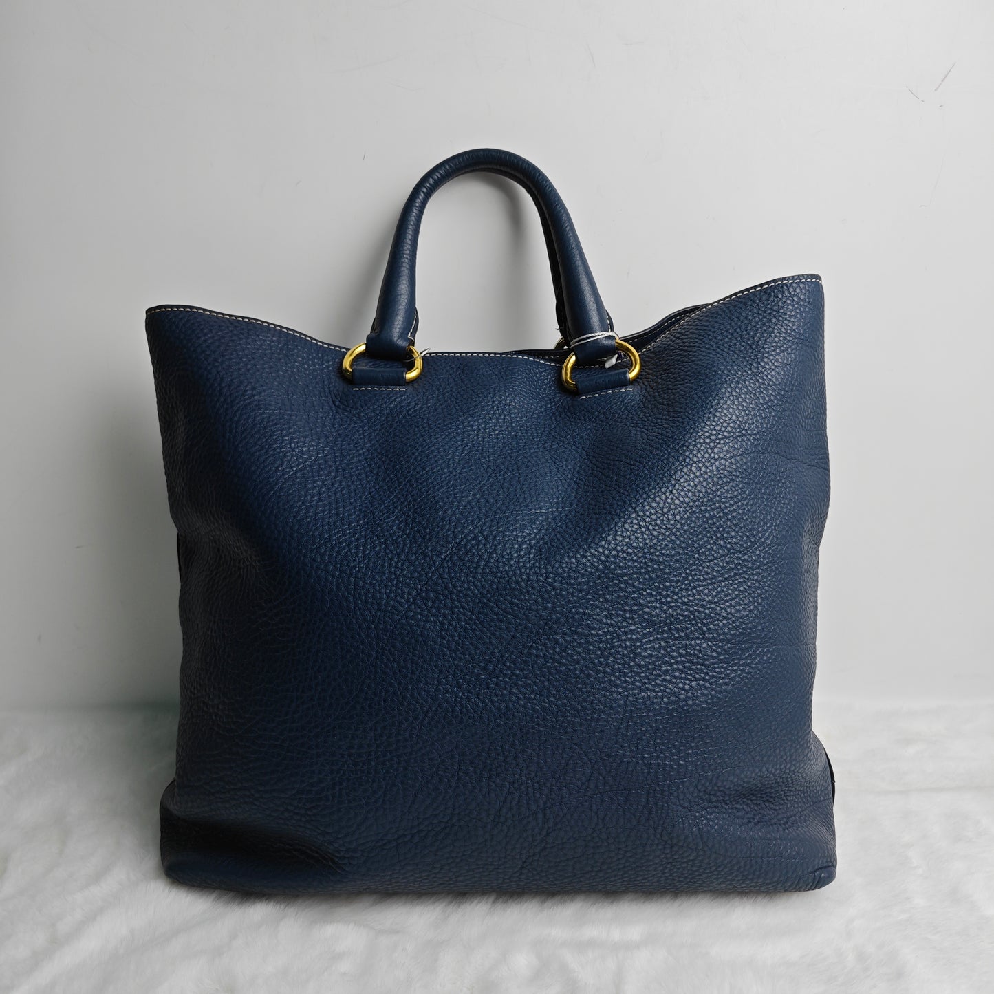 Pre-owned Prada Blue Calfskin Shoulder Bag-HZ