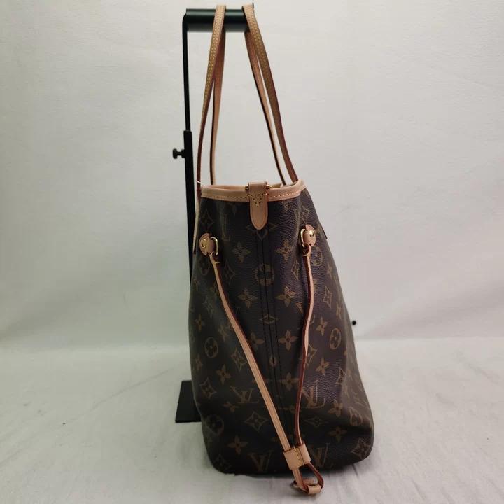 Louis Vuitton Neverfull Inside out MM Brown Monogram Coated Canvas Shoulder Bag T10389051