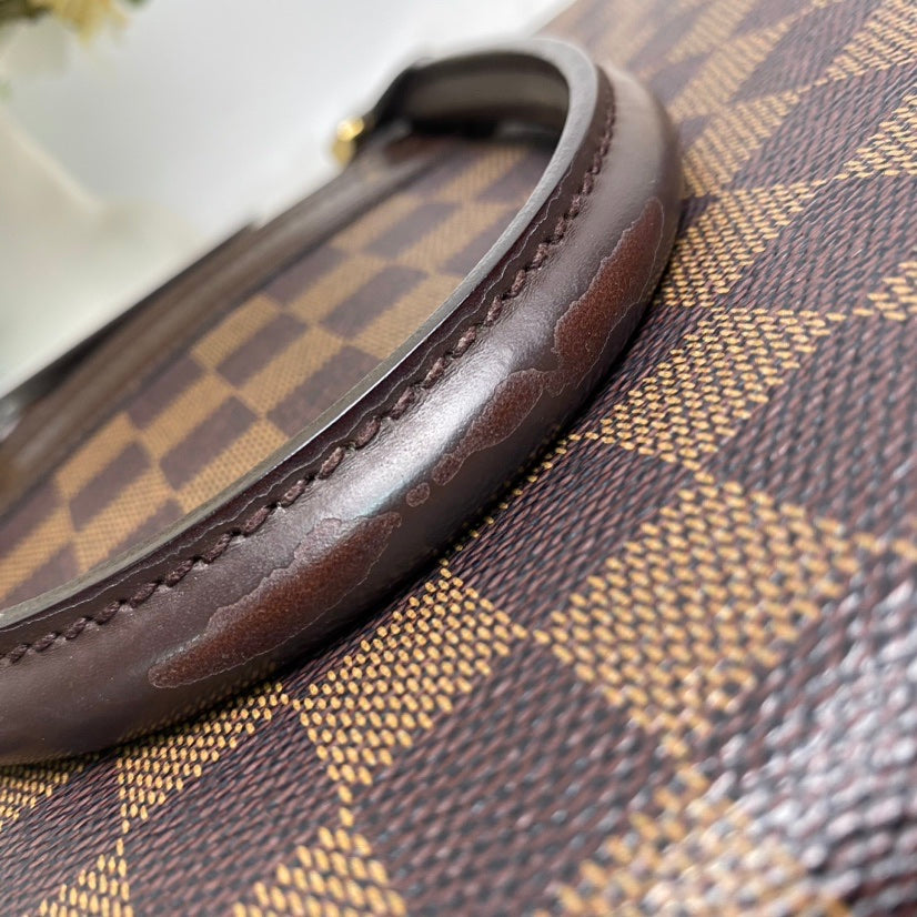 【DEAL】Pre-owned Louis Vuitton Nolita Damier Ebene Brown Handbag-HZ