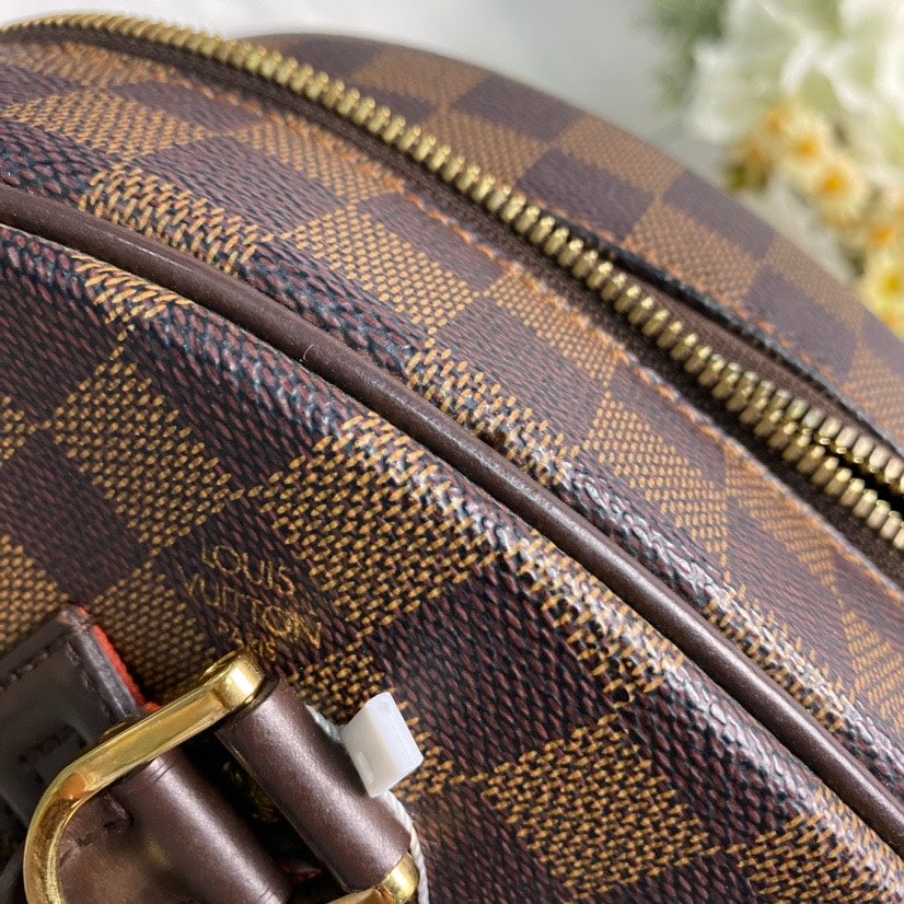 【DEAL】Pre-owned Louis Vuitton Nolita Damier Ebene Brown Handbag-HZ