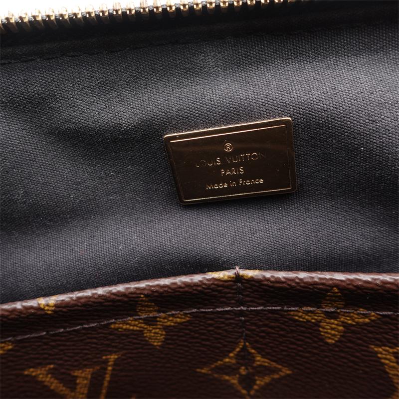 Pre-owned Louis Vuitton Miroir Black Vernis Shoulder Bag-TS