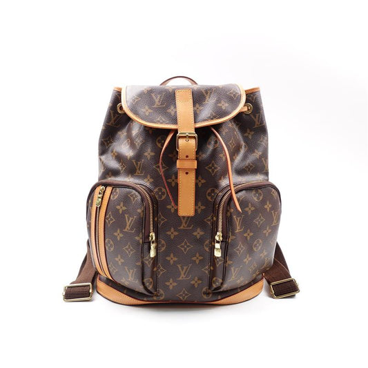 Pre-owned Louis Vuitton Bosphore Brown Monogram Backpack