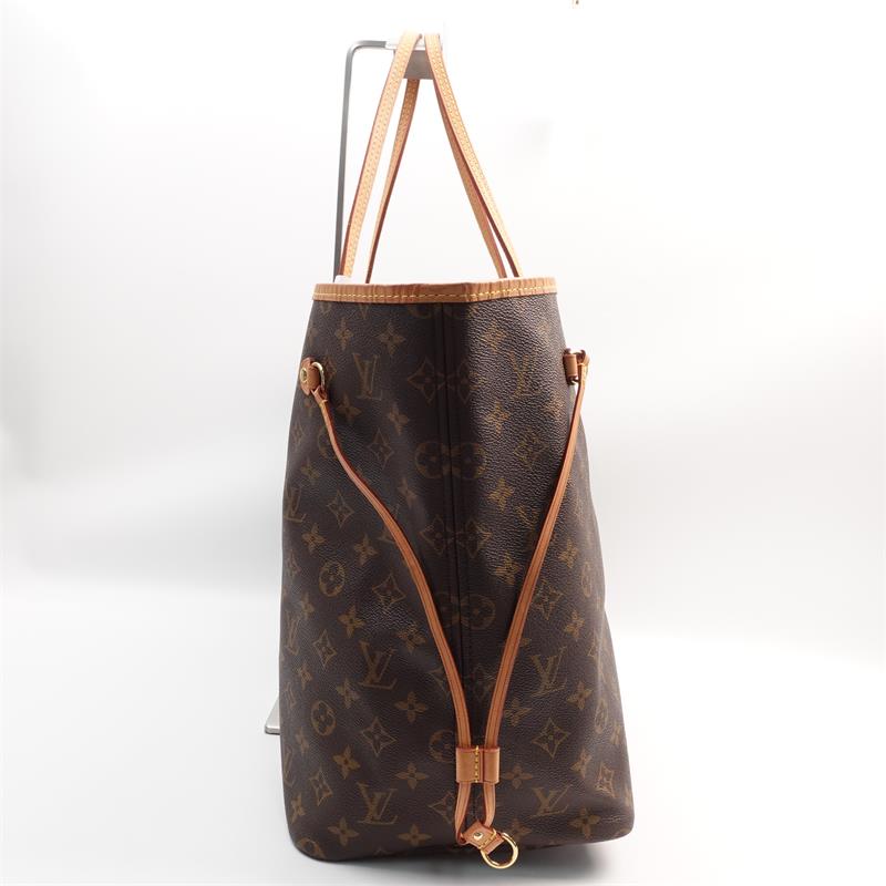 Pre-owned Louis Vuitton Monogram Neverfull Coated Canvas Shoulder Bag