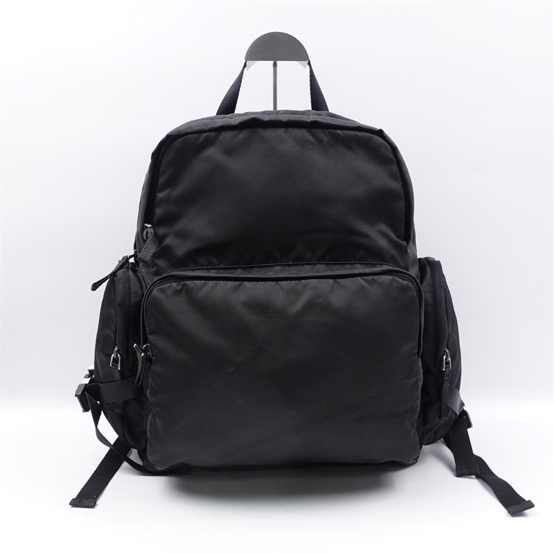 【DEAL】Pre-owned Prada Black Canvas Backpack