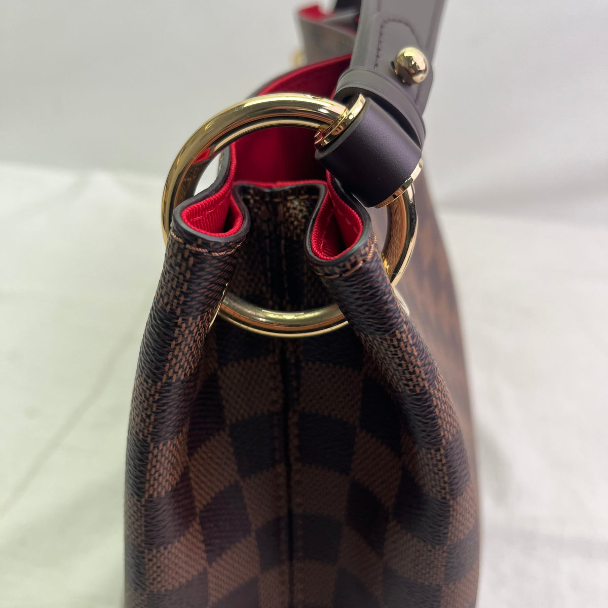 Pre-Owned Louis Vuitton Graceful Brown Damier Ebene Canvas Tote Bag T10383212