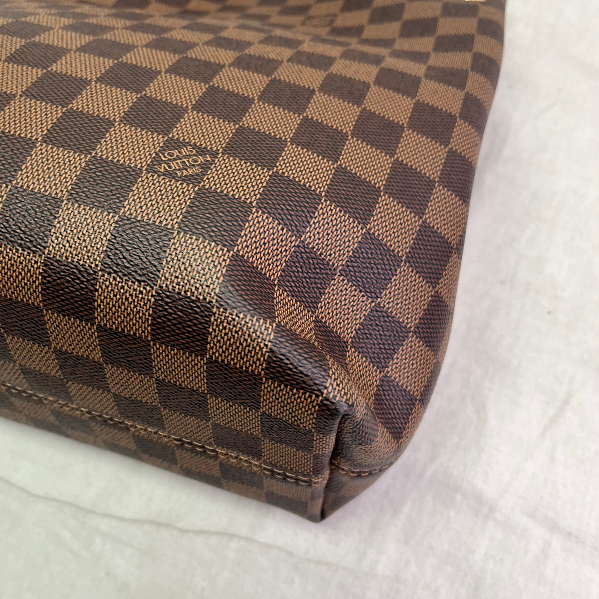 Pre-Owned Louis Vuitton Graceful Brown Damier Ebene Canvas Tote Bag T10383212
