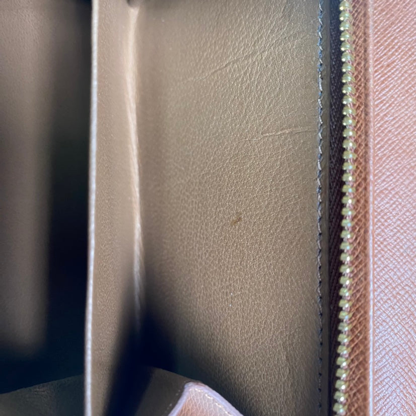 【DEAL】Pre-owned Louis Vuitton Monogram Coated Canvas Short Flip Wallet-HZ