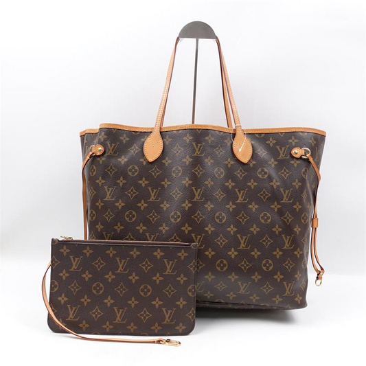 Pre-owned Louis Vuitton Neverfull GM Monogram Coated Canvas Tote W/P