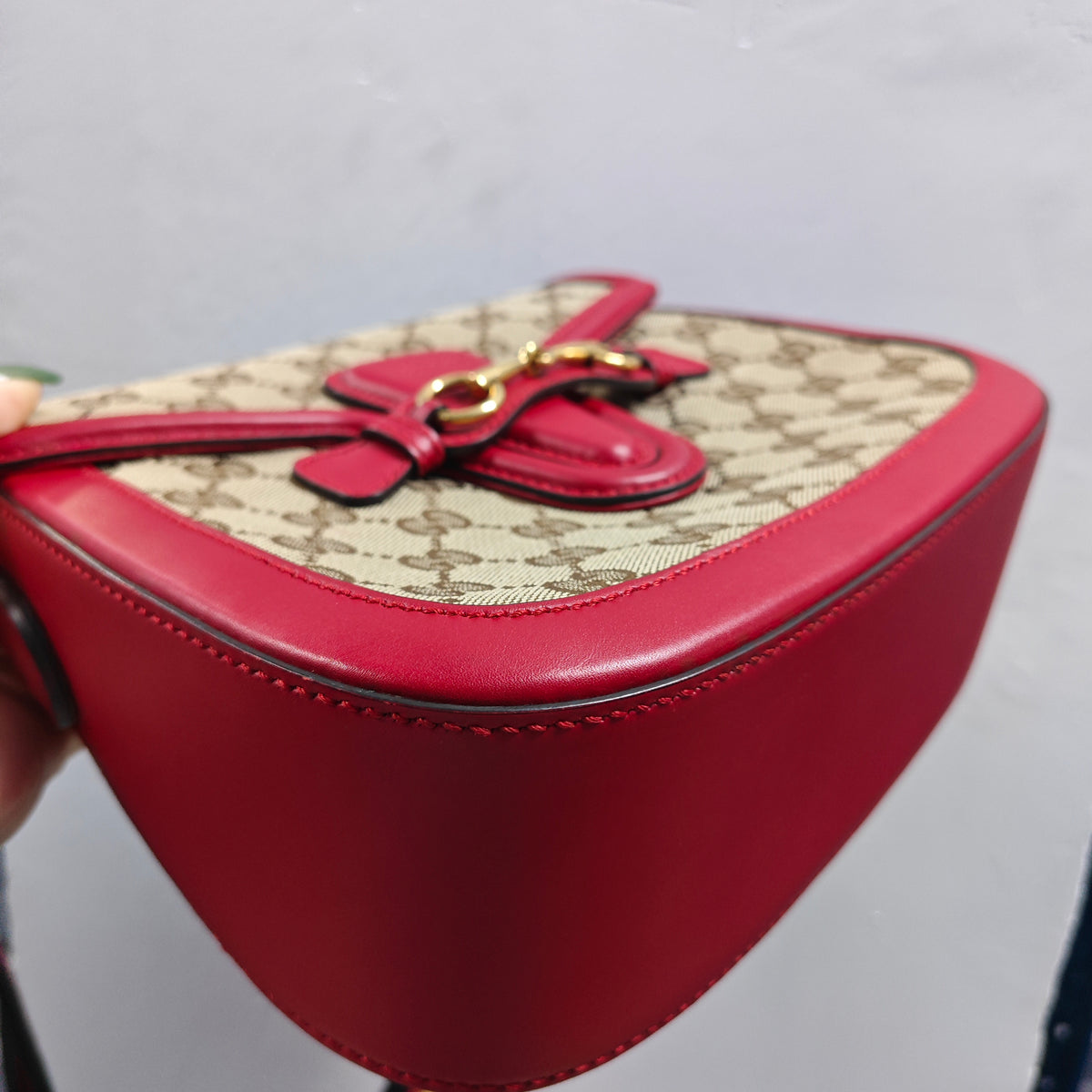 Pre-owned Gucci Lady Web Canvas Shoulder Bag