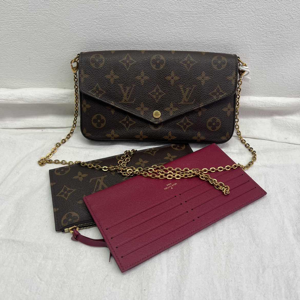 Pre-owned Louis Vuitton Felicie Shoulder Bag