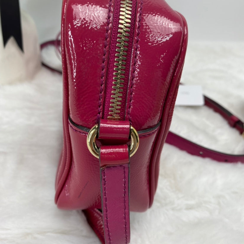 【DEAL】Pre-owned Gucci Soho Pink Camera Bag-HZ